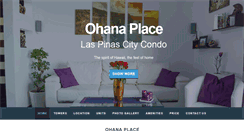 Desktop Screenshot of ohanaplacelaspinascondos.com